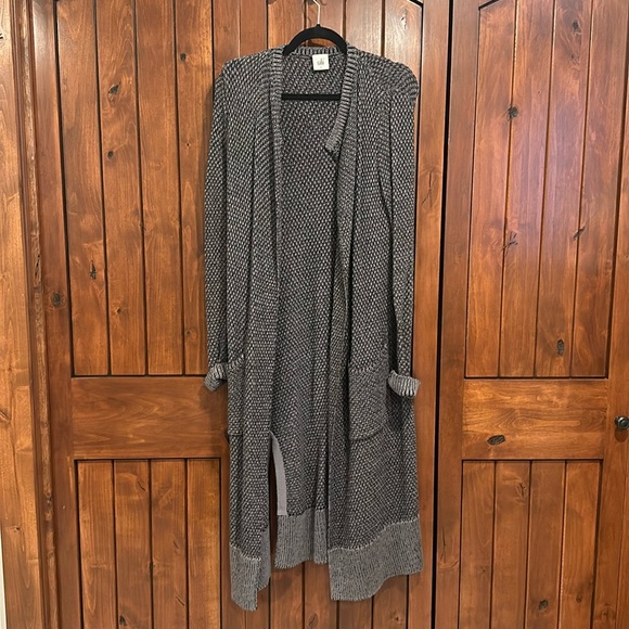 CAbi- gray knit cardigan - Picture 1 of 4